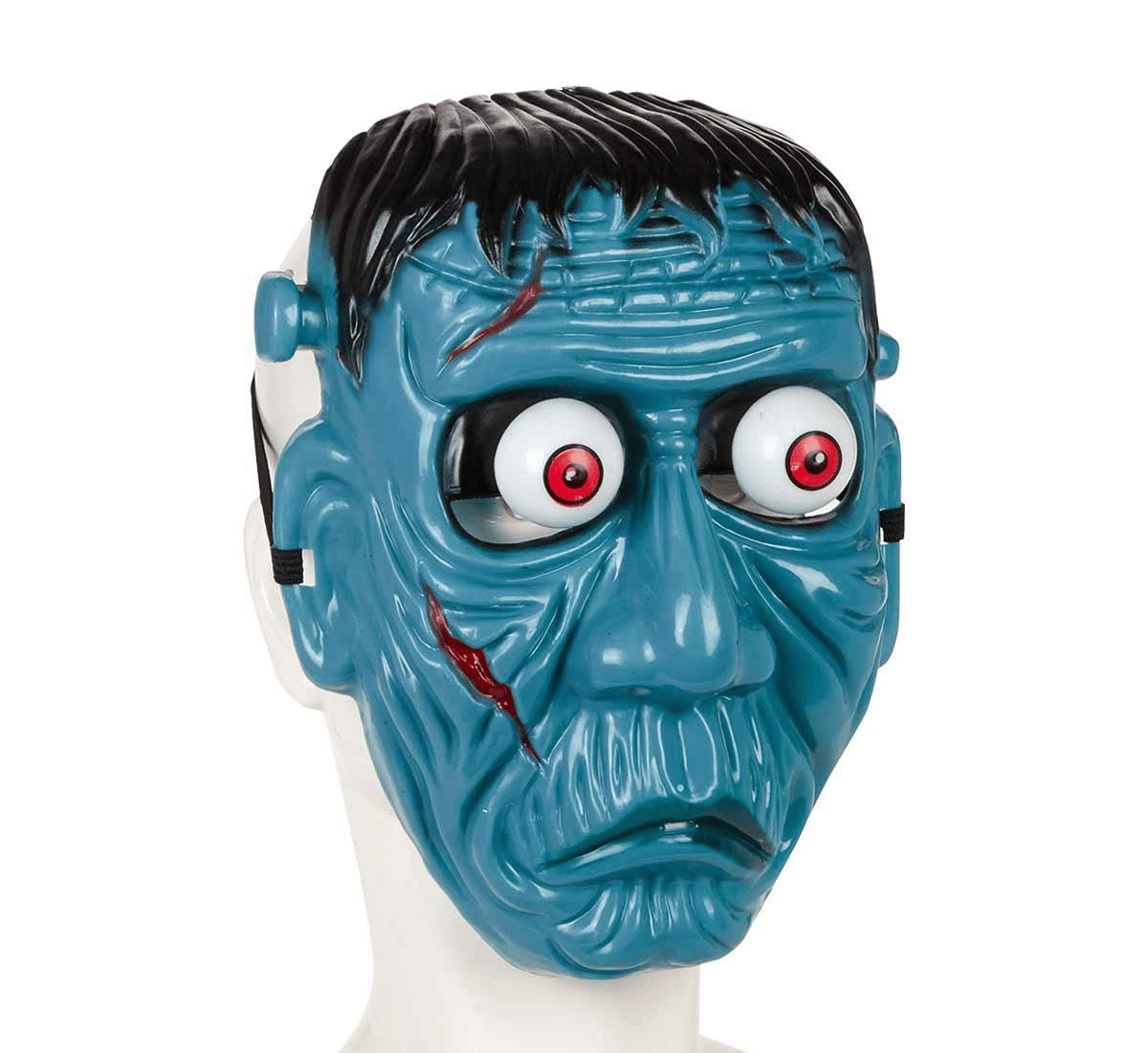 Frankenstein Temalı Sallanan Oynar Gözlü Maske Bx40