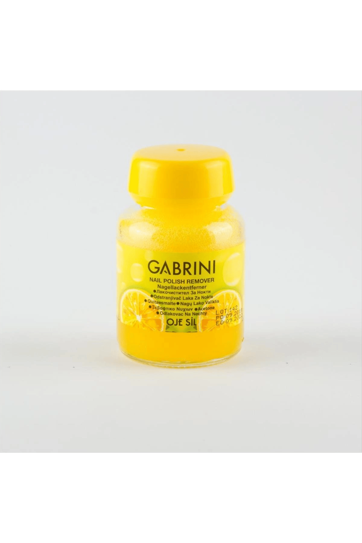 Gabrini Oje Sil Süngerli Cam Aseton 75 ml