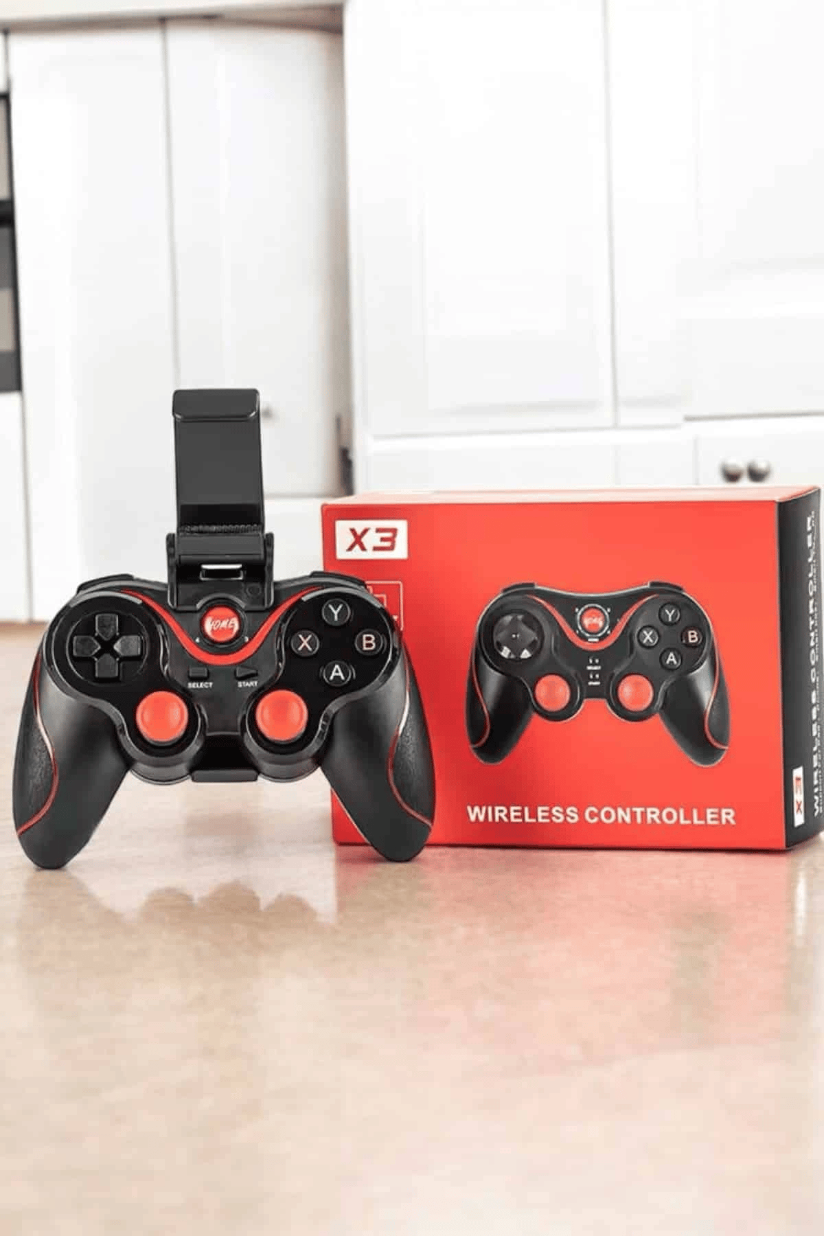 Game Stick Android Uyumlu Gamepad X3 Standlı Oyun Kolu Bluetooth Bağlantılı