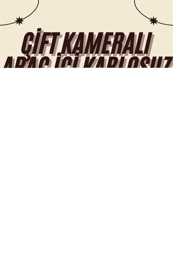 Gece Görüşlü DVR 3 Lensli Araç İçi Sürüş Kamerası Video Kaydedici