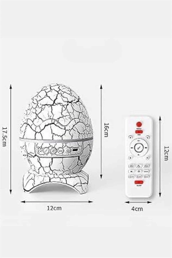 Gece Lambası Yumurta Işık Speaker Yeni Nesil Dinozor Yumurtası Görünümlü