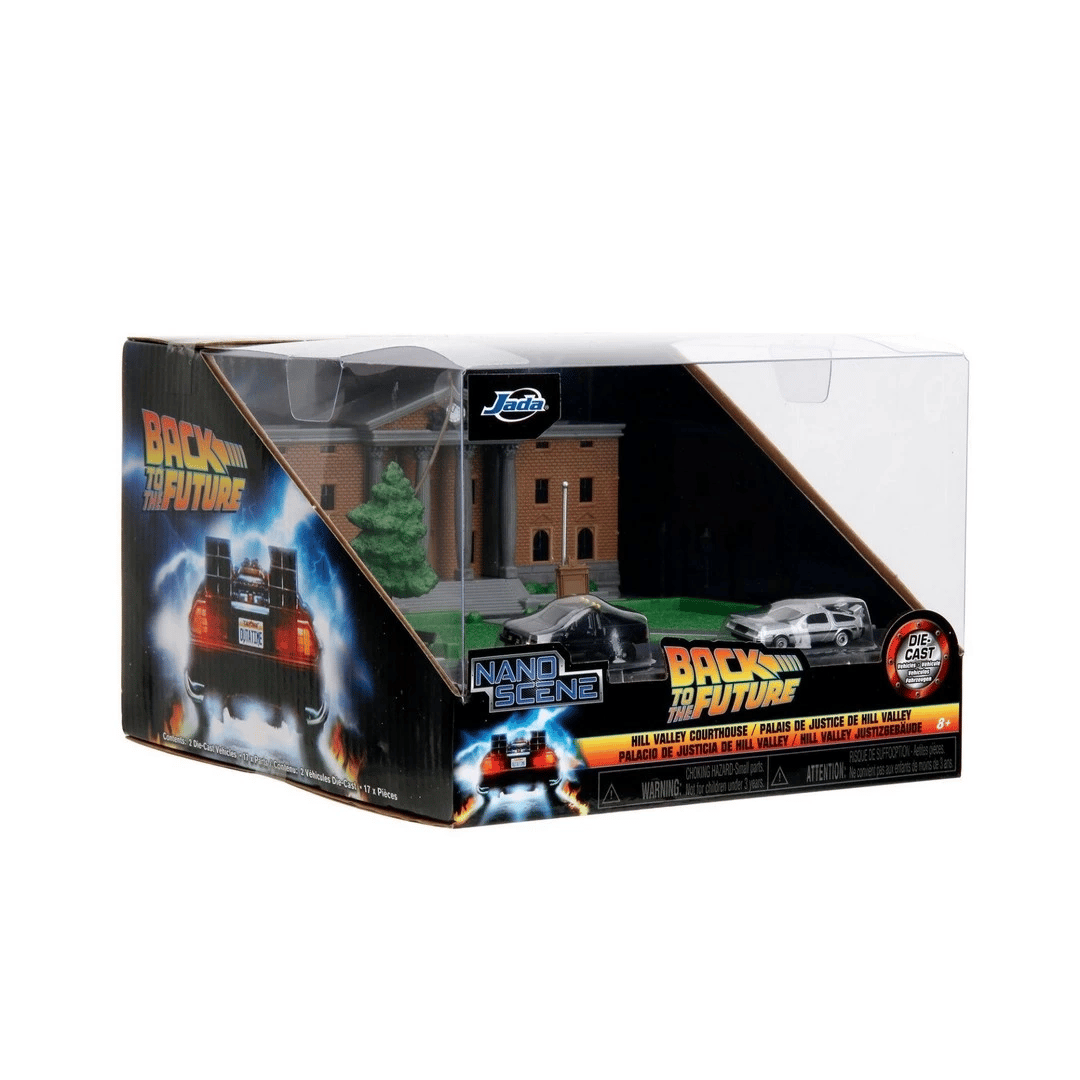 Geleceğe Dönüş Saat Kulesi Nano Sahnesi Diorama Modellemesi - SMB-9334804314R00