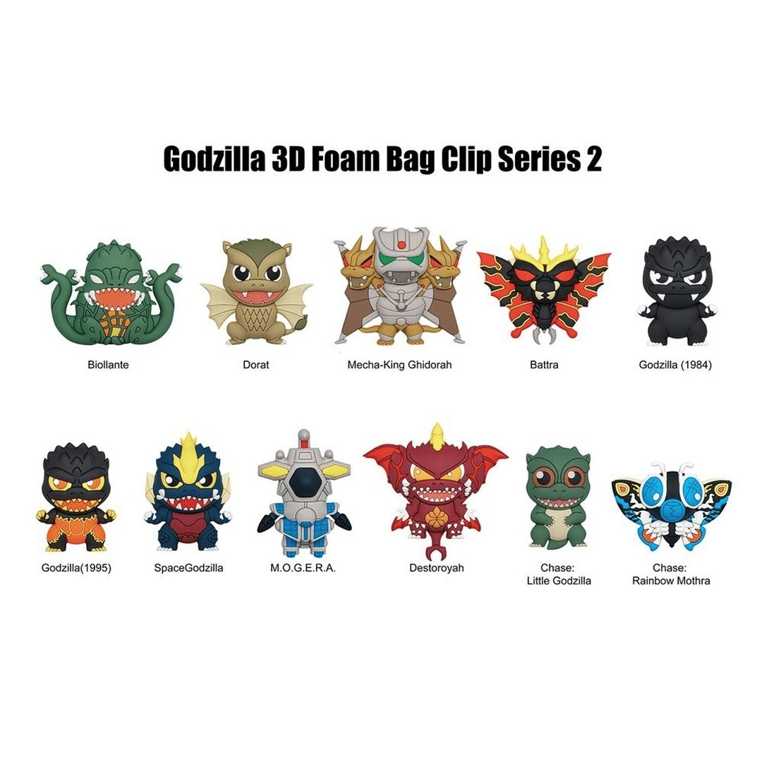 Godzilla Klipsli Figür Seri 2