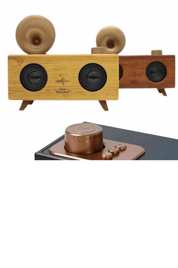 Gramafon Radyo Bluetooth Hoparlör Nostaljik Radyo FM Radyo
