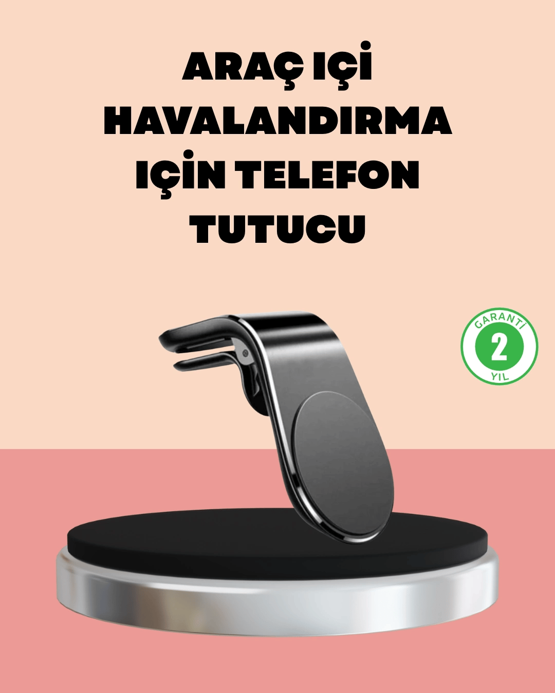 Güçlü Manyetik Araç Telefon Tutucu – GPS Navigasyon İçin İdeal