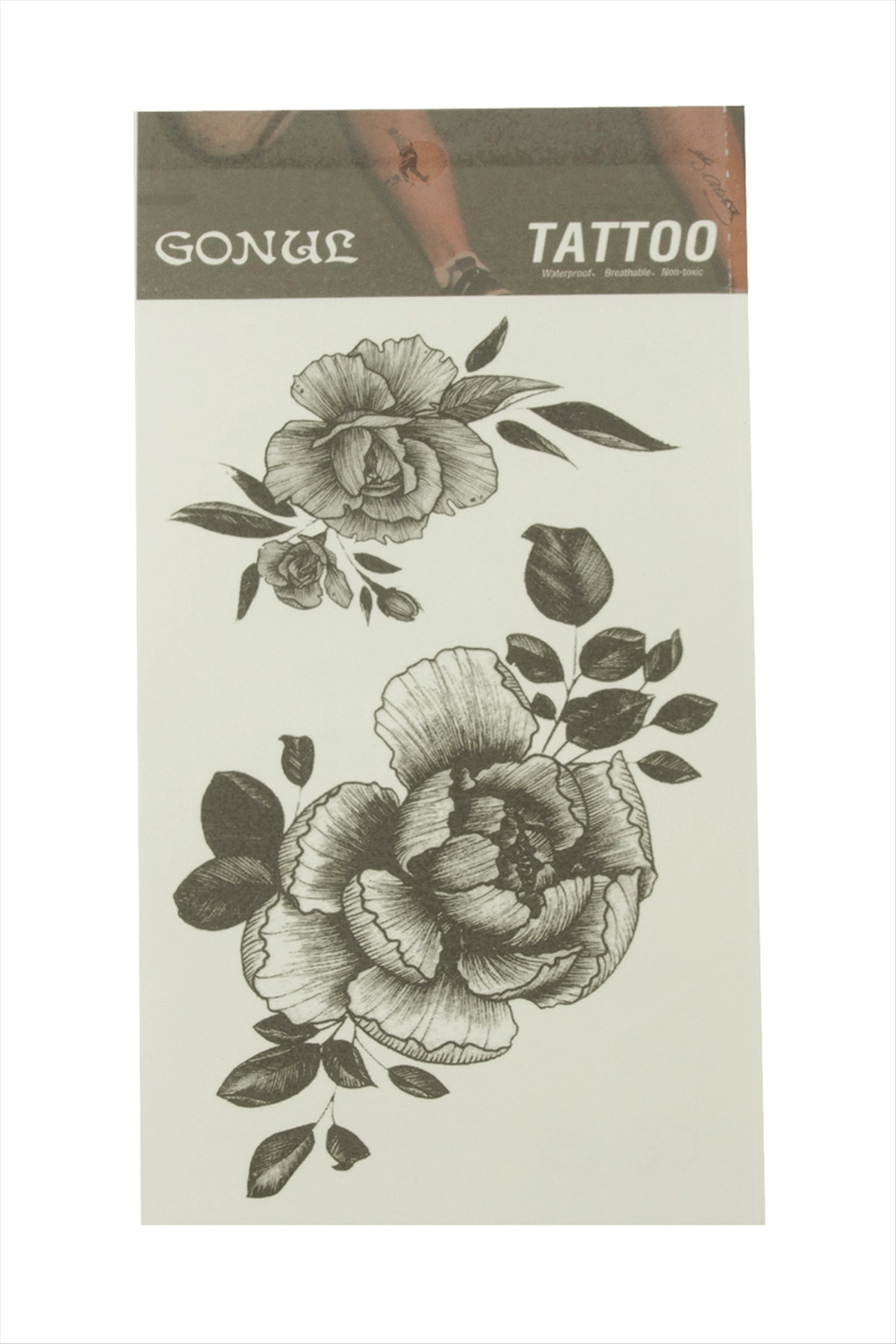 Gül Tattoo Dövme Sticker