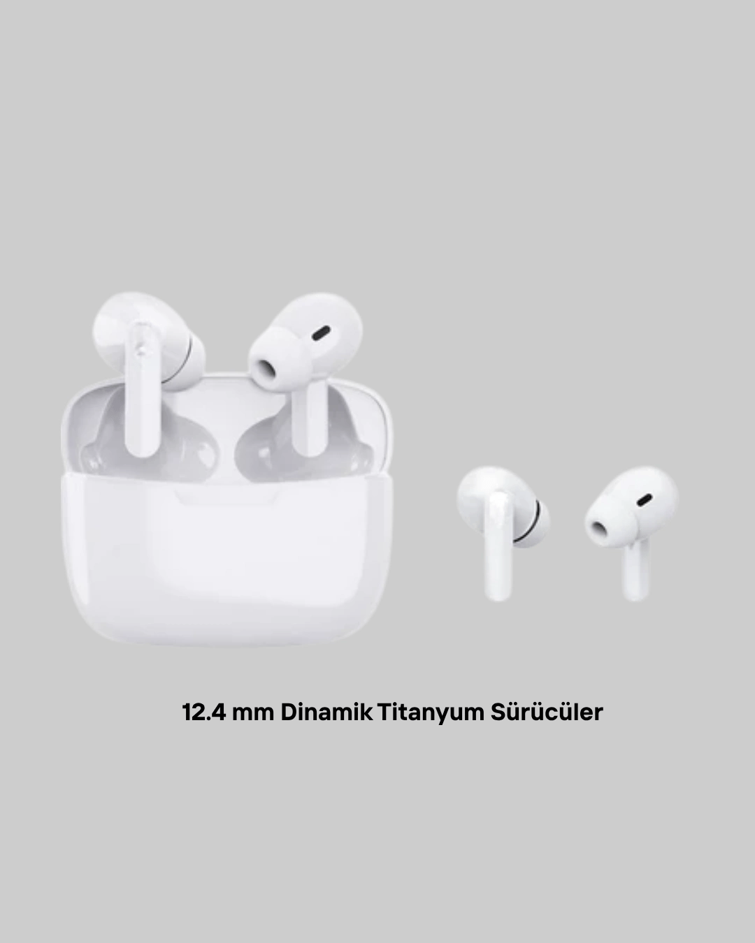 Gürültü Engelleme Özellikli Kablosuz Bluetooth Kulaklık –  Type-C Hızlı Şarj