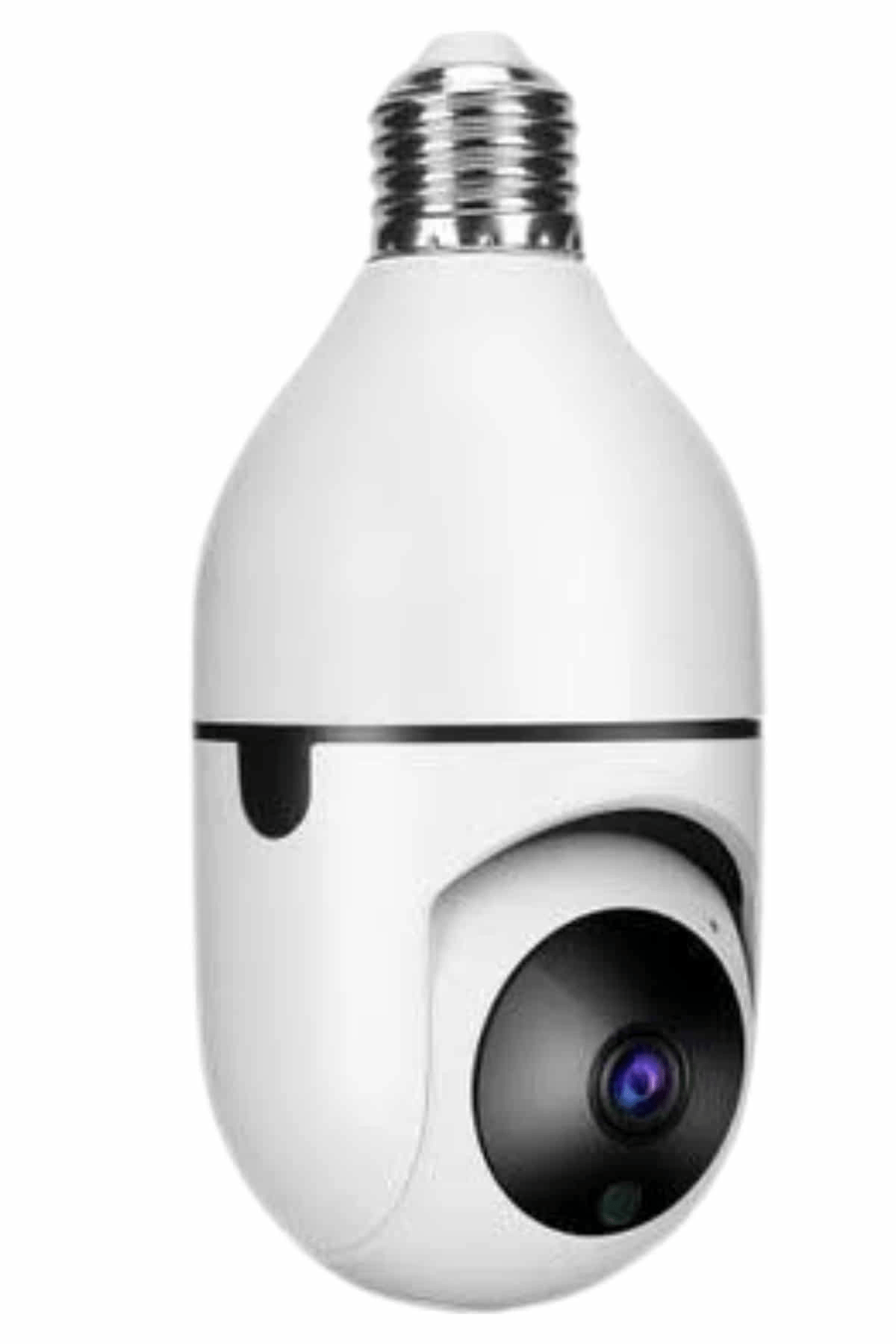 Güvenlik Kamerası Wi-Fi Özellikli 360 Derece Full Hd 1080p Ampül Kamera