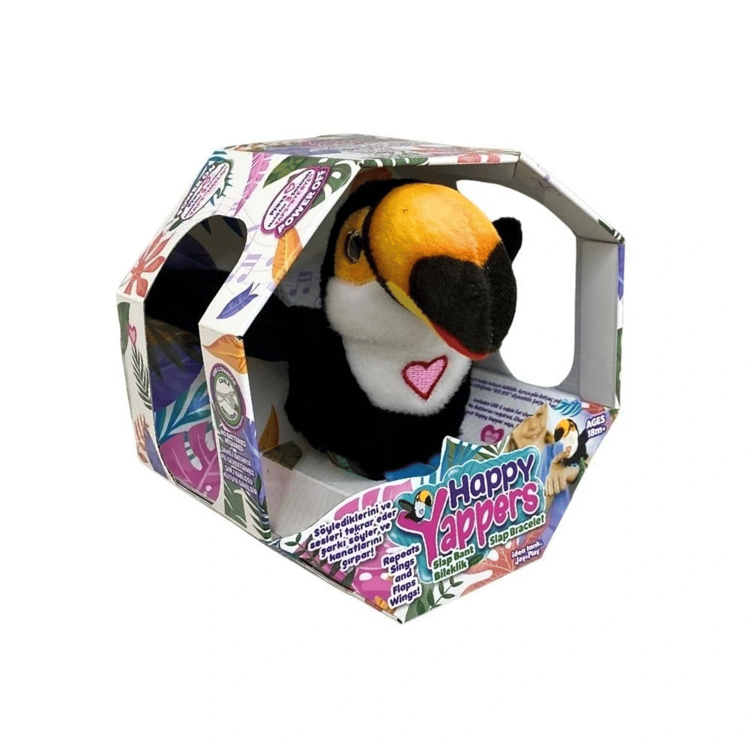 Happy Yapper Slap Bank Peluş Kuş Bileklik