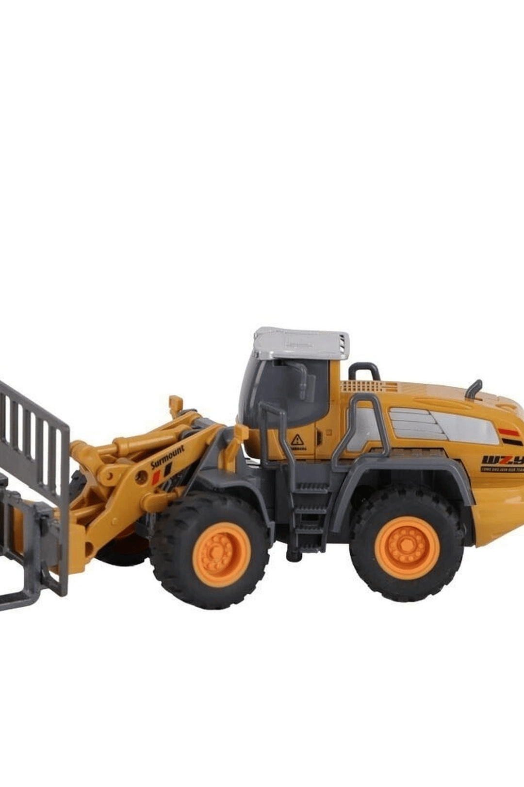 Hareketli Kepçe Kolu 14 cm Metal Iş Makinesi - 3+ Yaş Inşaat Araç Seti BX-313643