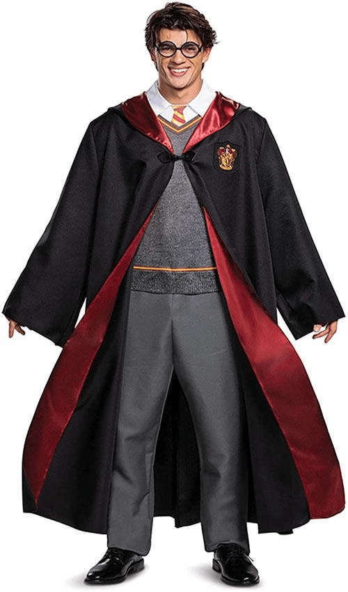Harry Potter Gryffindor Cübbe Çocuk Boy - Harry Potter Kostümü 7-8 Yaş Bx40