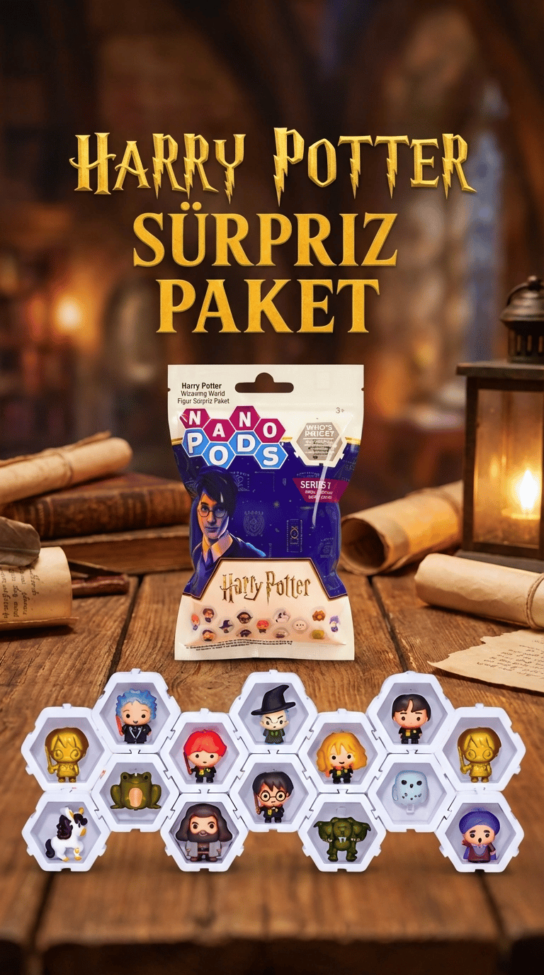 Harry Potter Sürpriz Figür Oyuncak Koleksiyonu 7 cm Tekli Paket