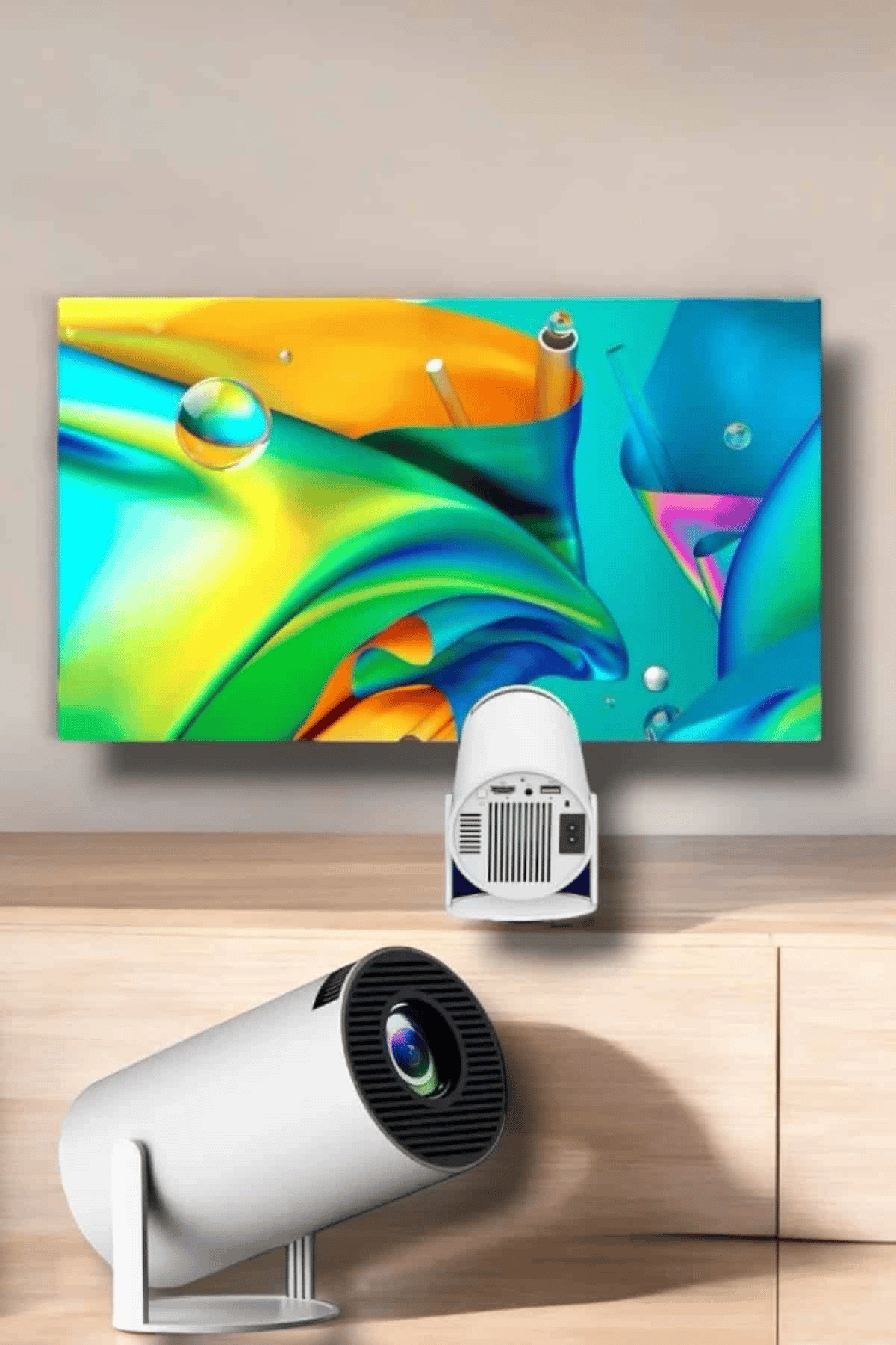 HDMI ve Full HD Teknolojili 160 ANSI Lümen Kablosuz Projeksiyon