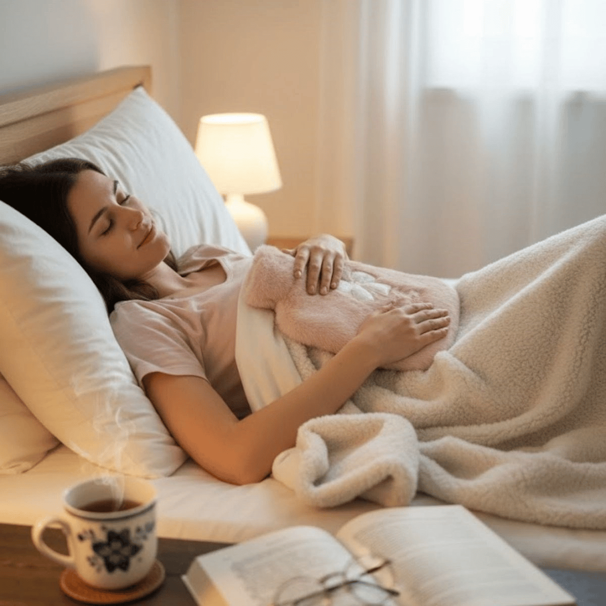 Hello Everyone Yazılı Kurdeleli Pembe Peluş Sıcak Su Torbası 1 Lt – Yumuşak Kılıf, Uzun Süre Sıcak Tutan Termal Su Torbası Bx40