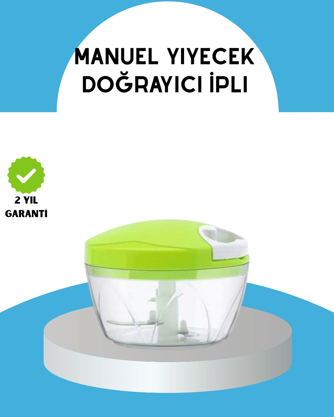 Hızlı Manuel Soğan Doğrayıcı Mutfak Aparatı
