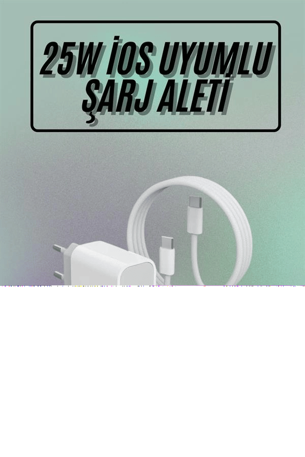 Hızlı Şarj Güç Adaptörü Şarj Aleti İOS Uyumlu 15/Pro/Pro Max