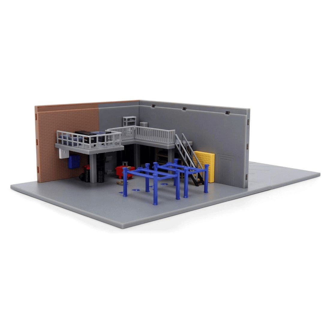 Hızlı ve Öfkeli Han'ın Garajı Nano Diorama Seti