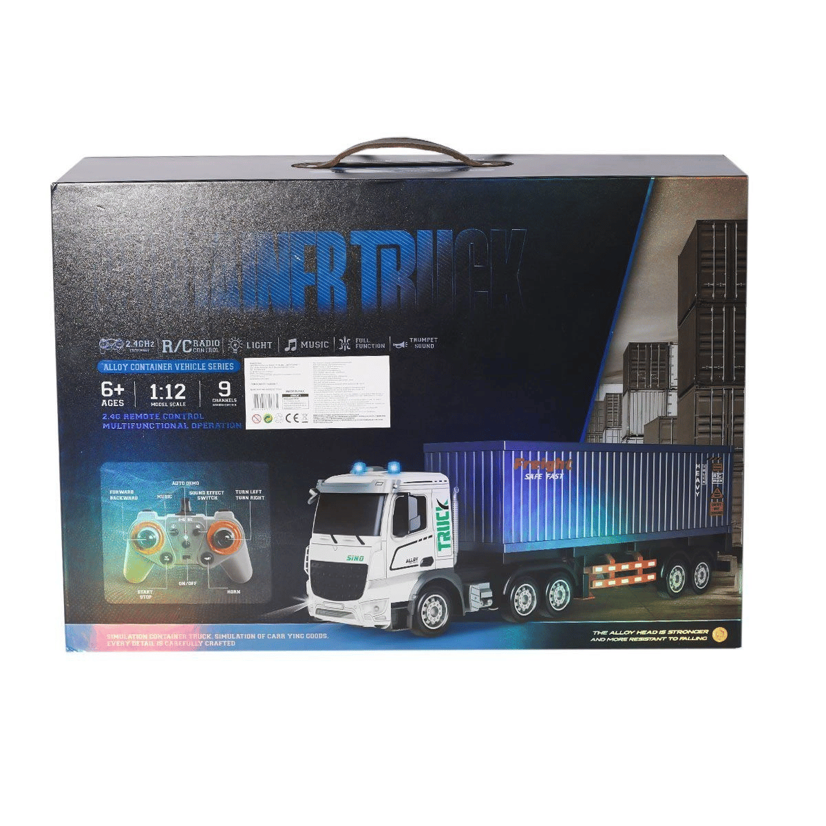 HJ8006-1  Kumandalı Konteyner Tır -