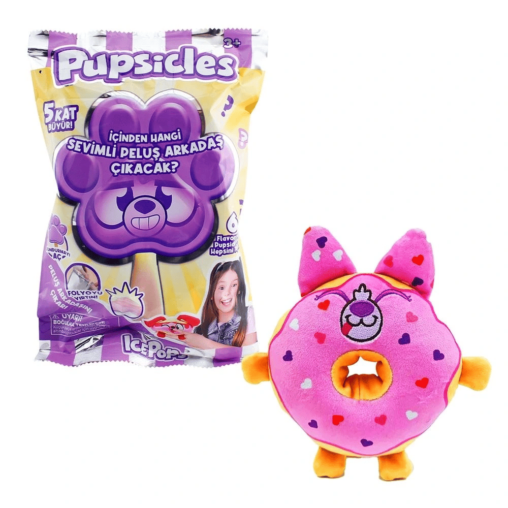 Ice Pops Pupsicles Sürpriz Peluş Köpek