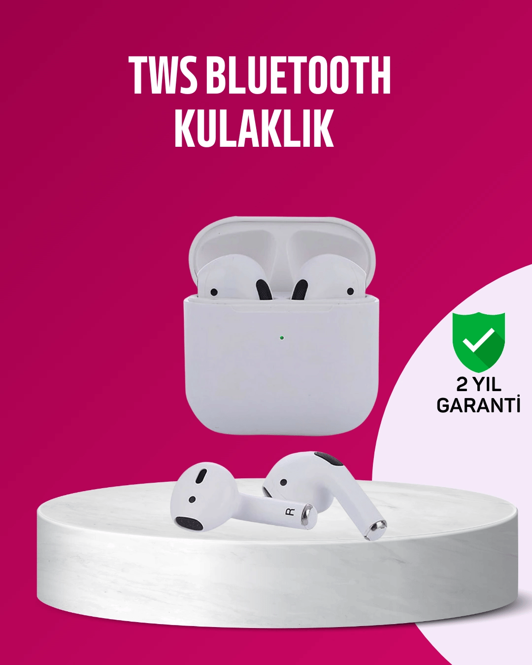 iPhone 11 Pro 12 Pro 13 Pro 14 Pro 15 Pro Uyumlu Gürültü Önleyici Kablosuz Kulaklık