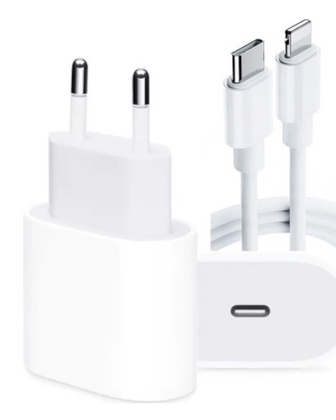 iPhone 14 13 12 11 SE XR XS Max Uyumlu 20W Şarj Cihazı Seti