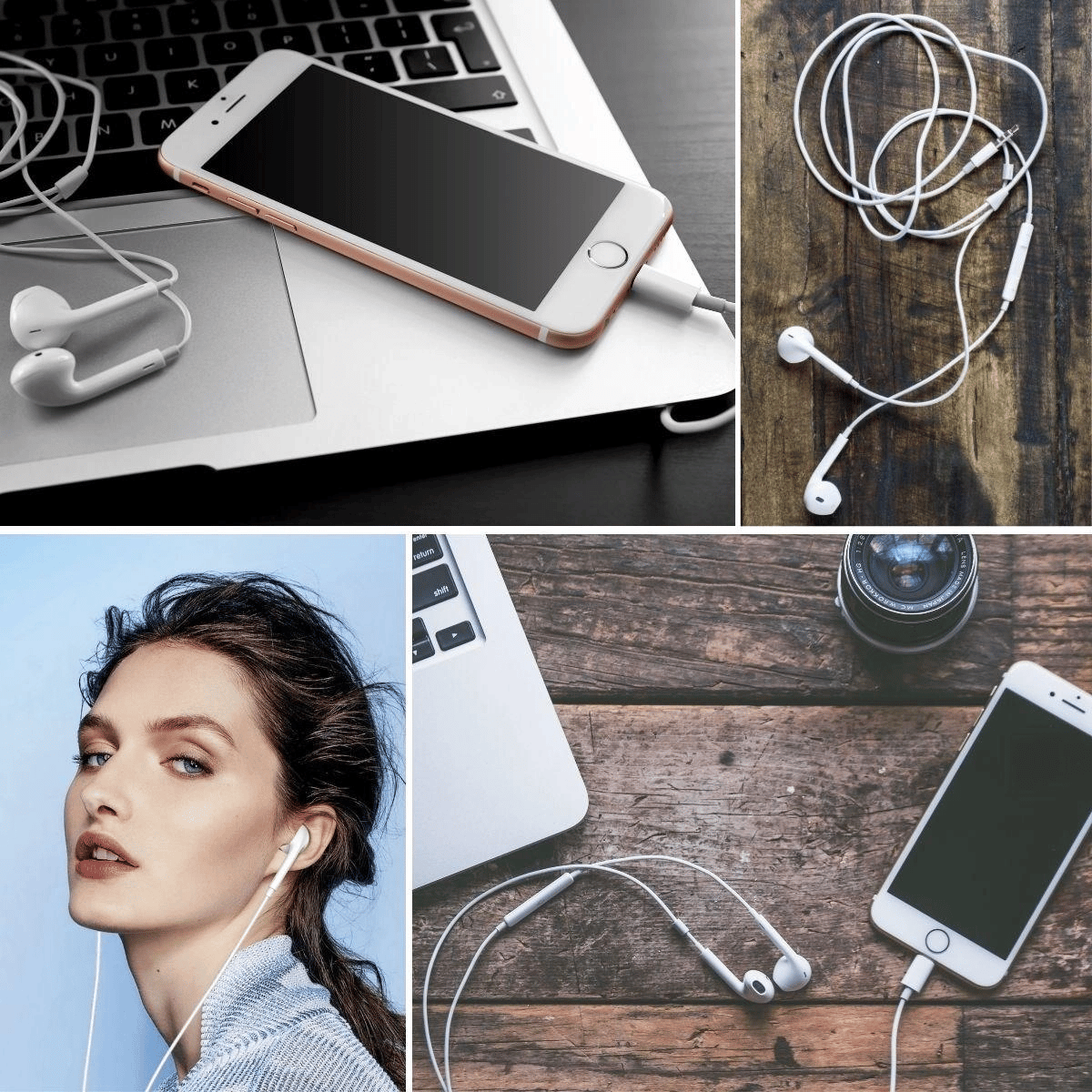 İphone Ucu Çıkışlı Pop Up Kulakiçi Yumuşak Kontrol Tuşlu Kulaklık Bx40