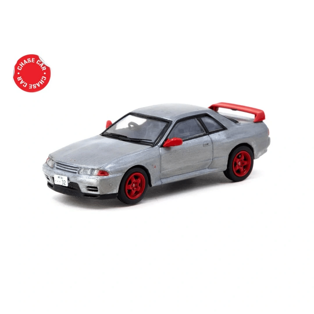 J Collection 1/64 Nissan Skyline GT-R (BNR32) Red