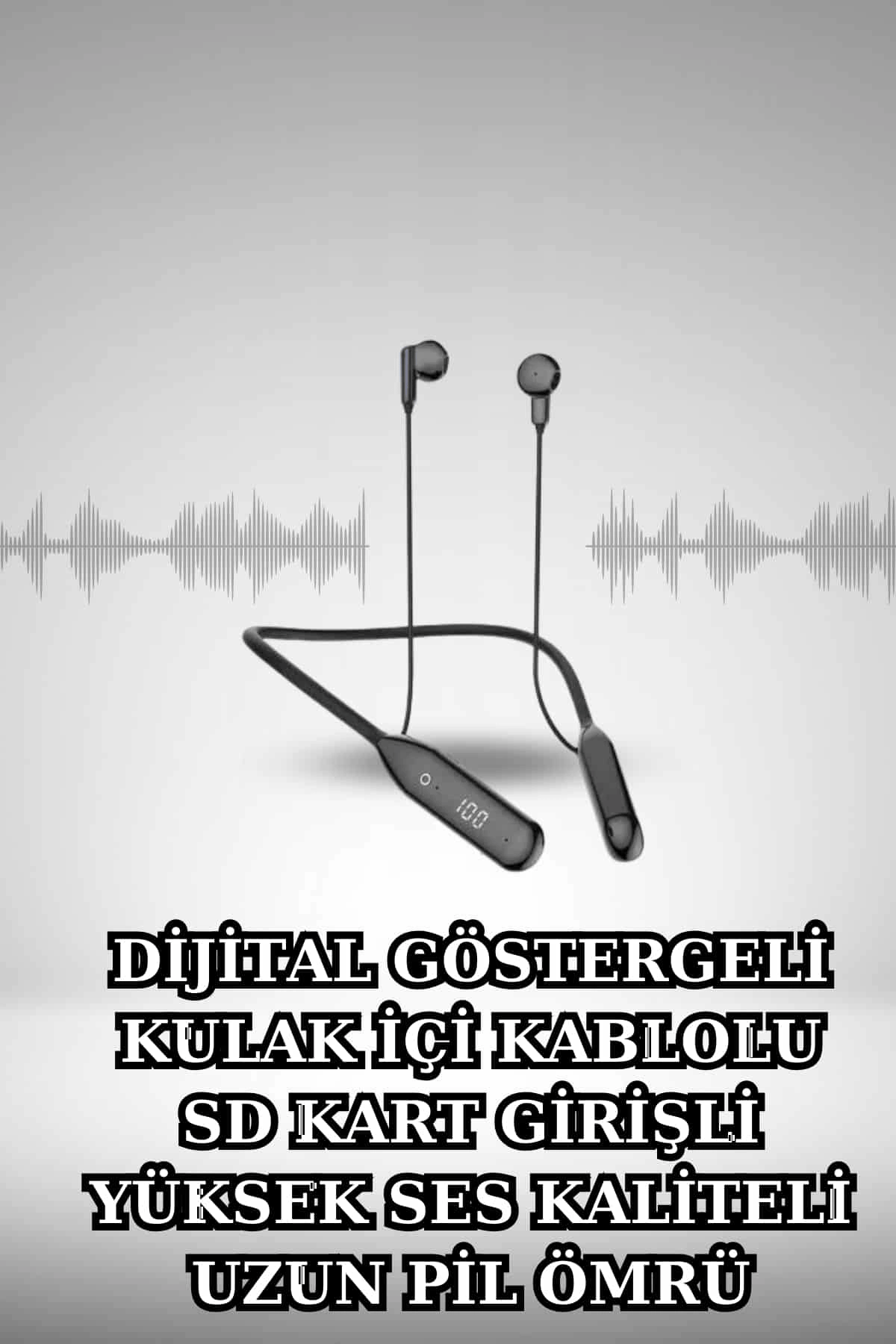 Kablolu Bluetooth Kulaklık ve Kadınlara Özel Bileklik Hediyeli Yeni Nesil Akıllı Saat 3 Kordonlu