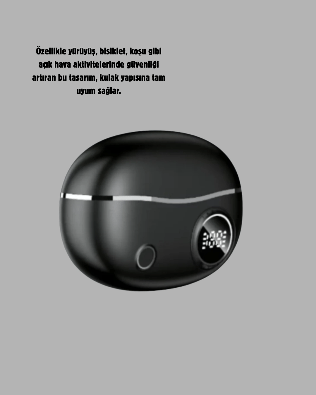 Kablosuz Açık Kulak Kulaklık Bluetooth 5.4 Type-C Hızlı Şarj 30 Saat