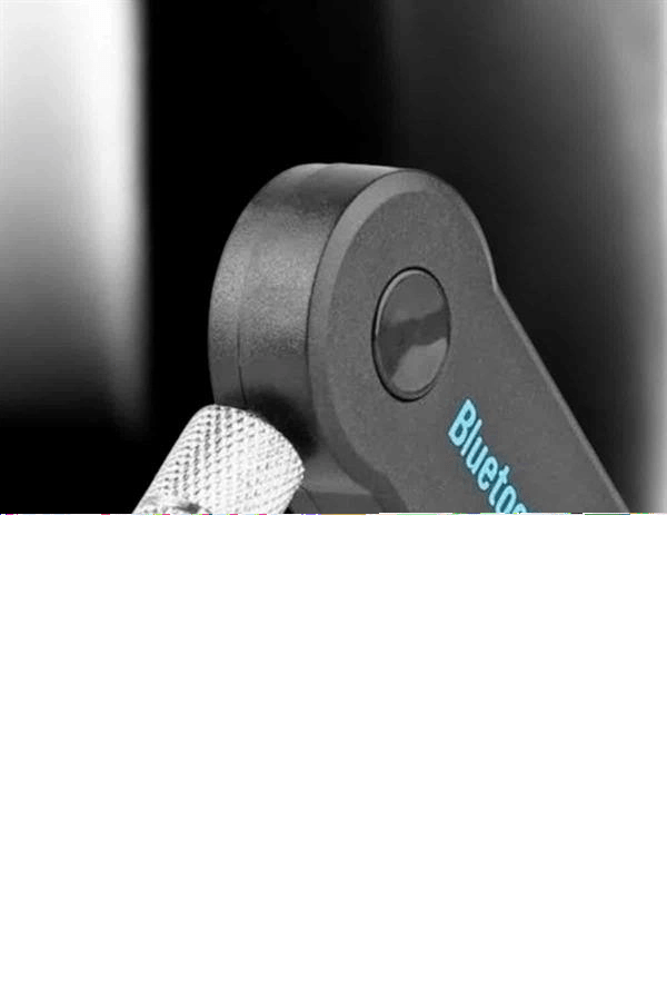 Kablosuz Bluetooth Aux Araç Kiti Siyah Hafıza Kartlı