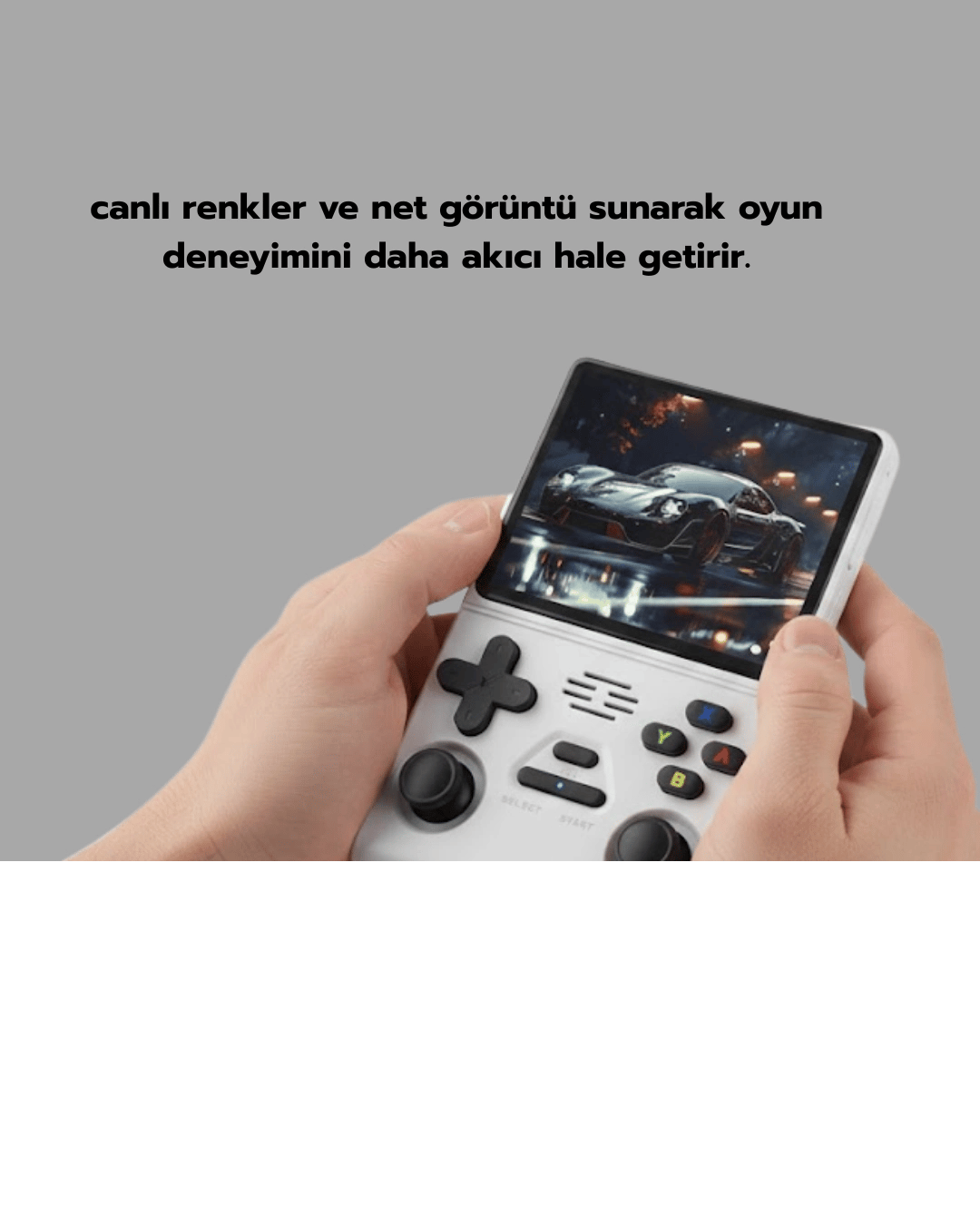 Kablosuz Kollu El Oyun Konsolu TV Bağlantı Destekli