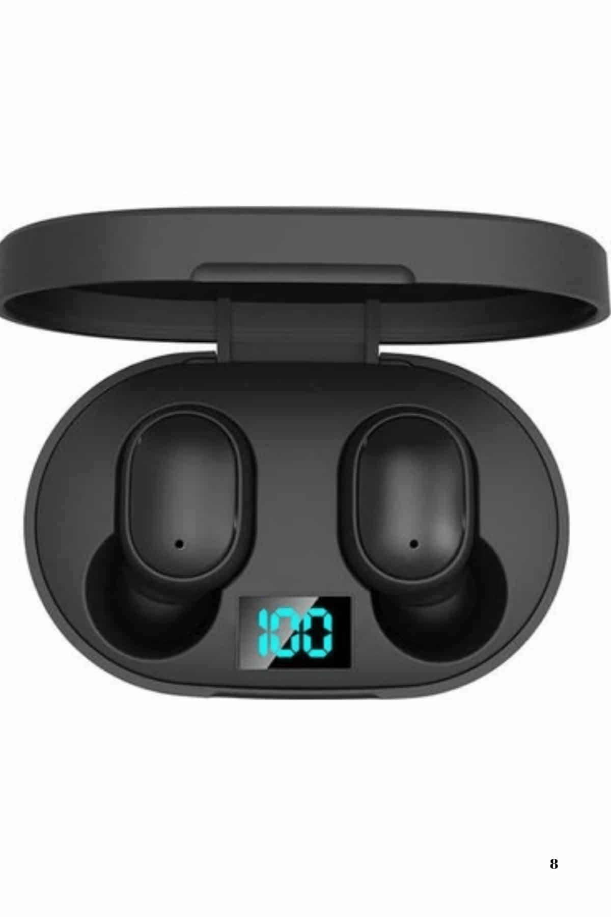 Kablosuz Kulak İçi Bluetooth Kulaklık Stereo Dokunmatik Kontrollü Kulaklık
