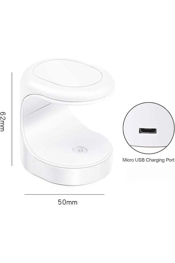 Kalıcı Oje Kurutucu Mini UV Işınlı Taşınabilir Hızlı ve Pratik Oje Kurutucu