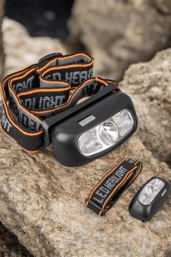 Kamp Lambası Led Işık Kafa Lambası Balıkçı Lambası Ayarlanabilir