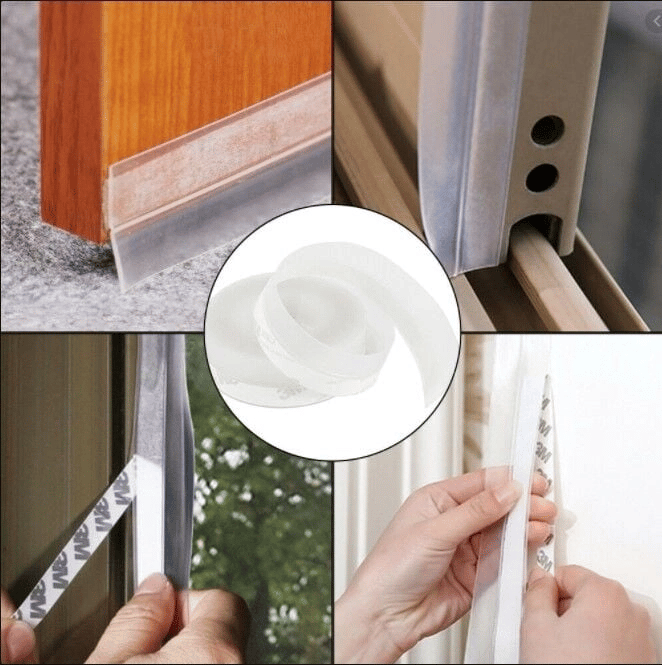 Kapı Pencere Rüzgar Kesici Şerit Bant 3,5cm * 5 metre