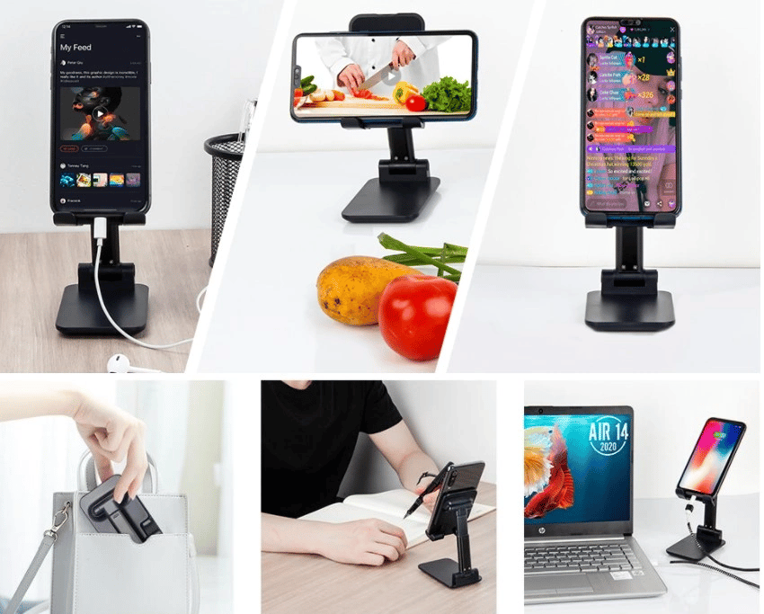 Katlanabilir Masaüstü Telefon Tutucu Stand Bx40