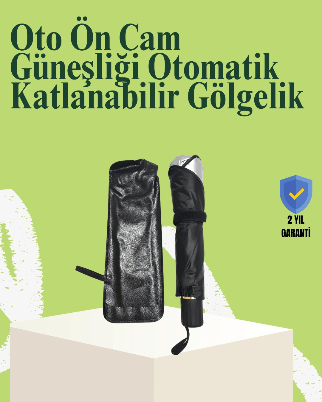 Katlanabilir Oto Güneşlik - 125x65 cm
