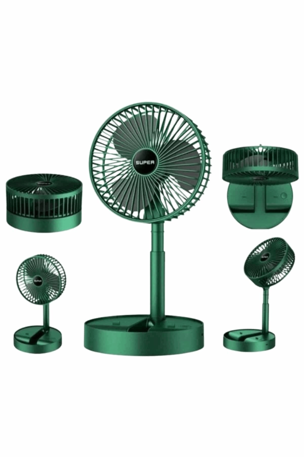 Katlanabilir Usb Şarjlı Masaüstü Soğutucu Mini Fan Telefon Tutucu