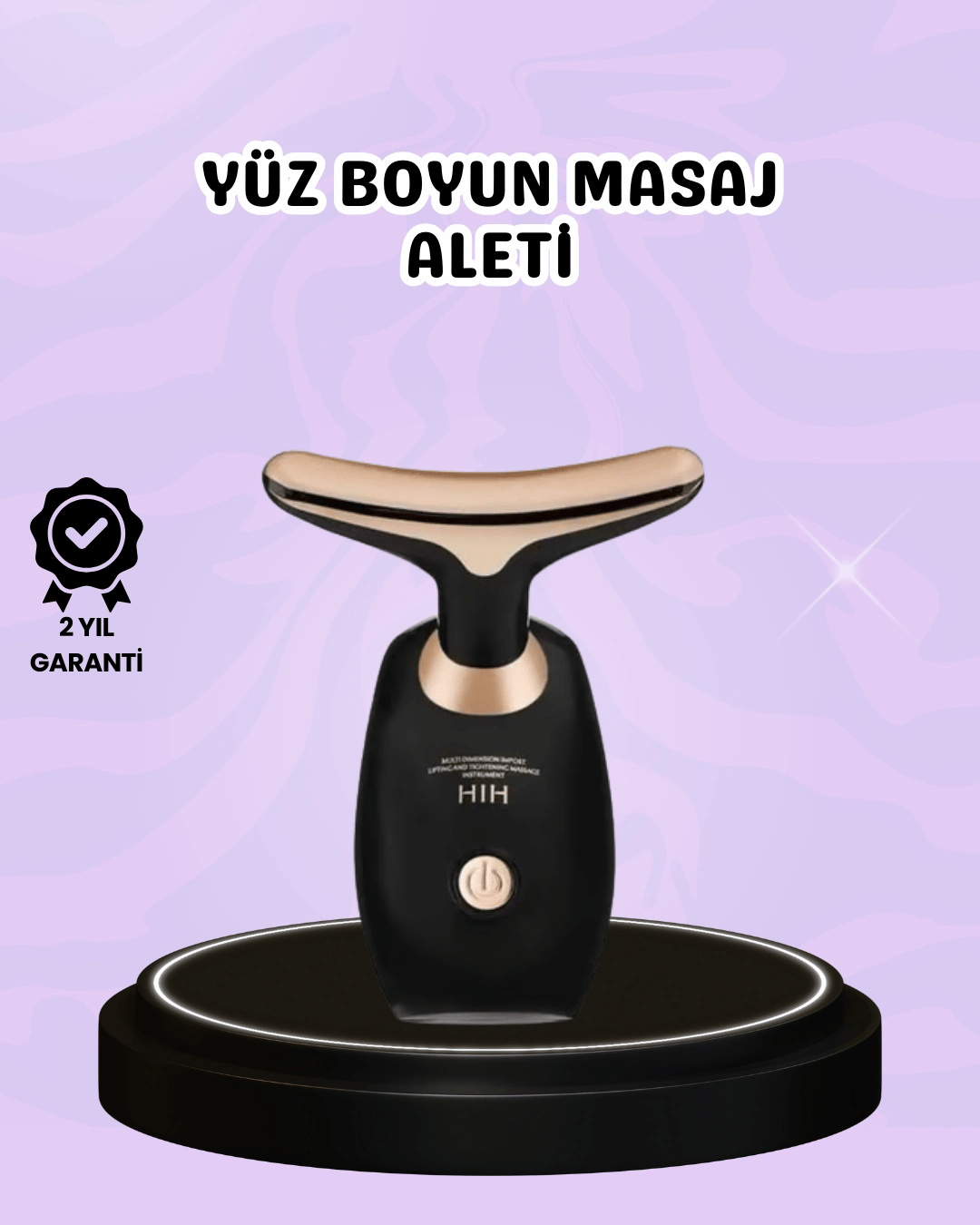 Kolajen Destekli Yüz Lifting Cihazı – Sessiz Titreşim Teknolojisi