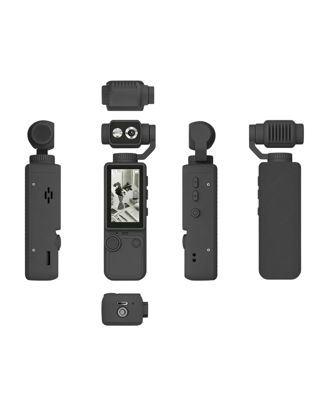 Kompakt 4K Vlog Kamera 2.0 IPS Ekran Otomatik Odaklama ve Stereo Ses Kayıtlı