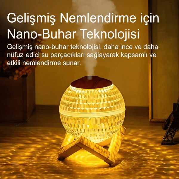 Kristal Top RGB Hava Nemlendirici