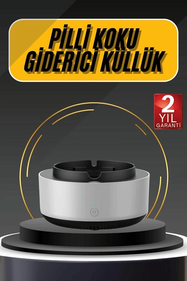 Kül Tablası Hava Temizleyici Araç Akıllı Küllük Duman Temizleyici