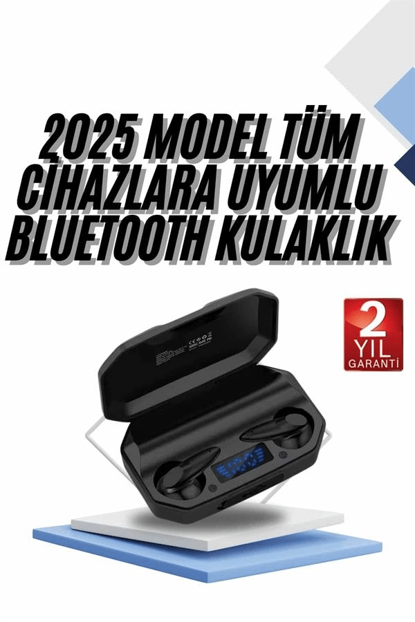 Kulaklık Bluetooth 5.2 Kablosuz Kulakiçi Rgb Işıklı Çift Mikrofonlu
