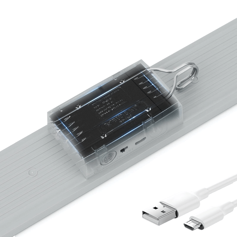 Kumandalı - Zaman - Işık Gücü Ayarlı Metal Askılı - Usb Şarjlı Lamba Fener 20smd Led Bx40