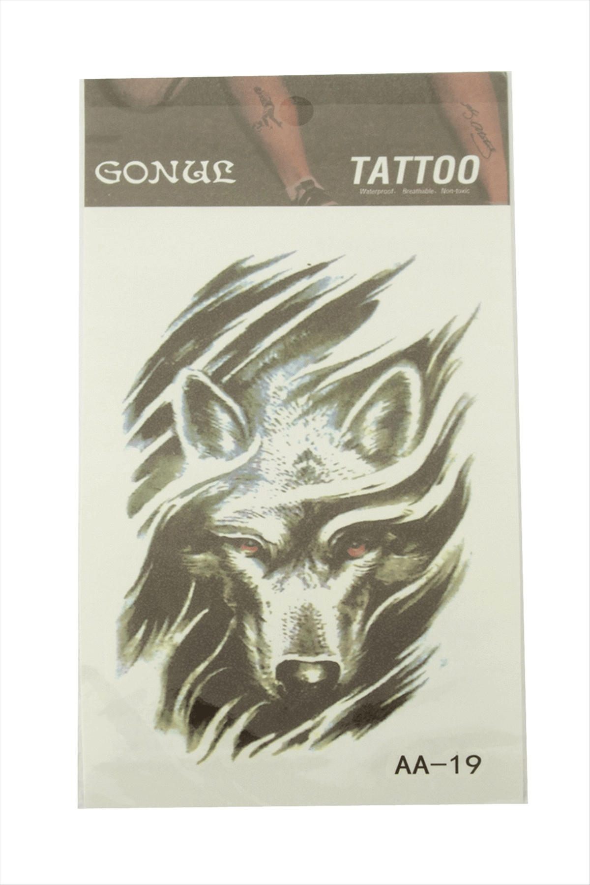 Kurt Tattoo Dövme Sticker