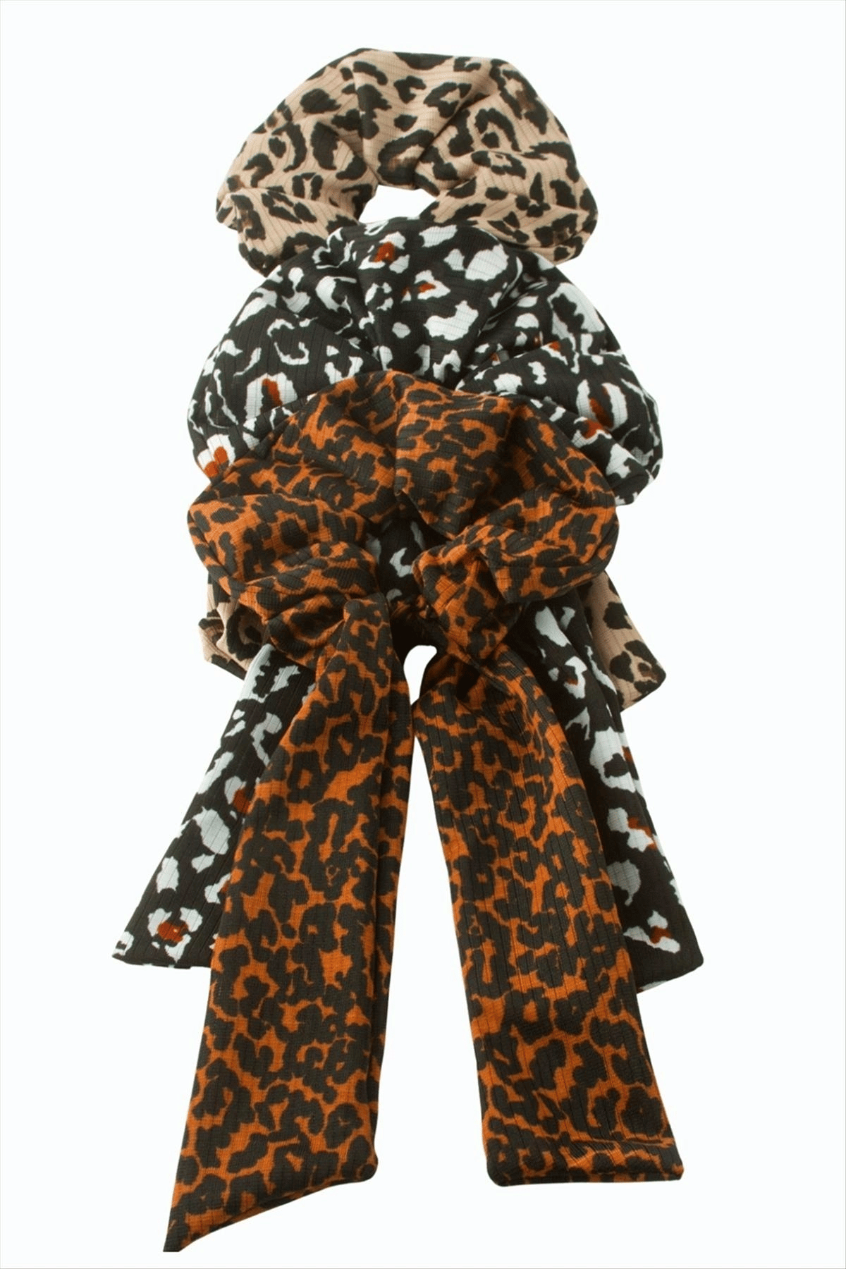 Kuyruklu Leopar Desenli Simit Toka