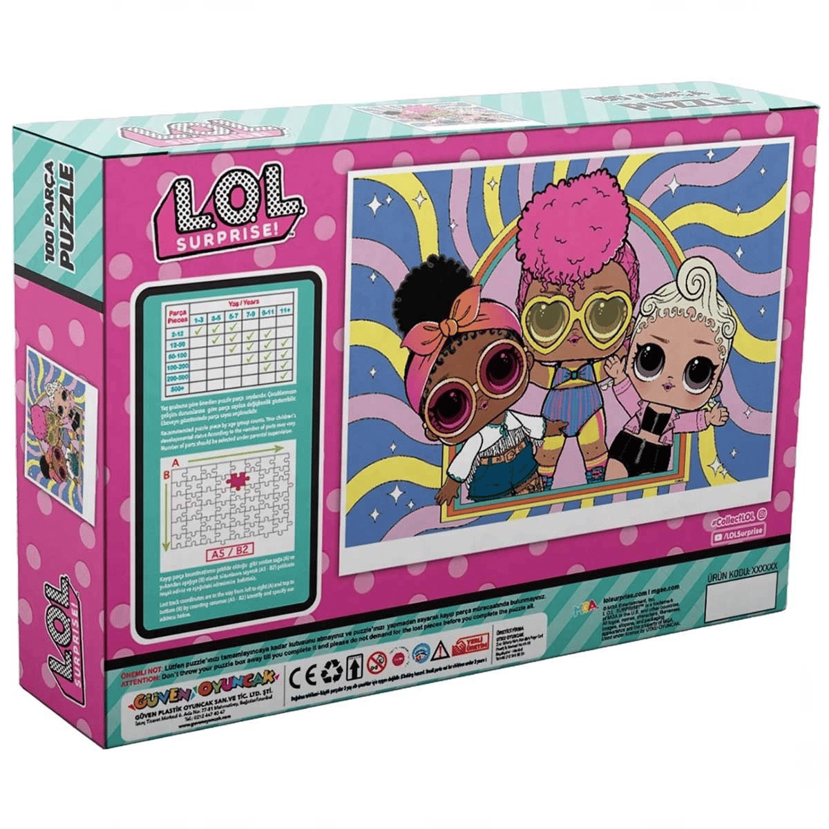 LOL Surprise 100 Parça Puzzle - 0022