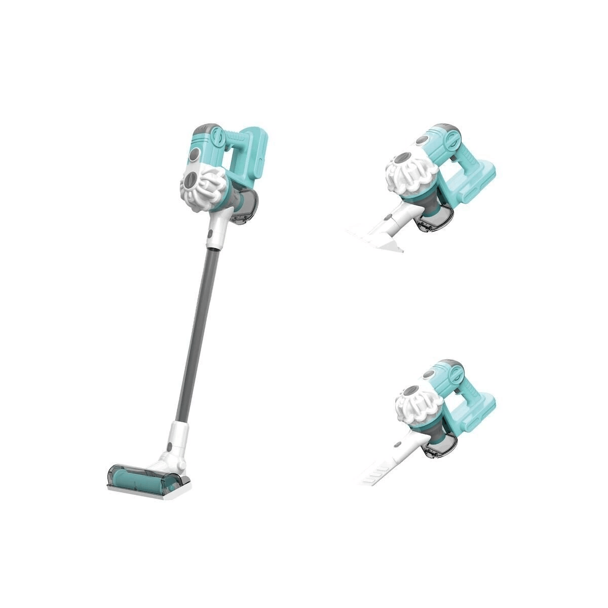 LS8807Q Vardem Dikey Elektrik Süpürgesi  Kapalı Kutu Yeşil-Gri  3 in1