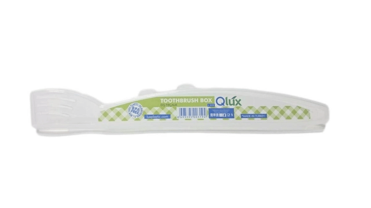 Lux Çanta İçi Hijyenik Seyahat Tipi Diş Fırçası Koyma Kutusu Bx40