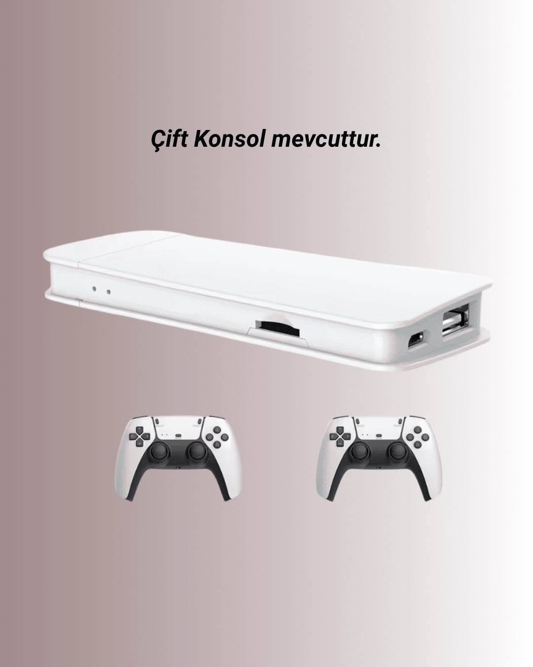 M15 Retro Konsol – 20.000 Oyunlu, Çift Gamepadli, 4K HDMI